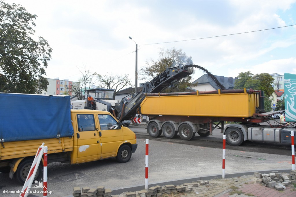 Prace remontowe na ulicy Kaliskiej