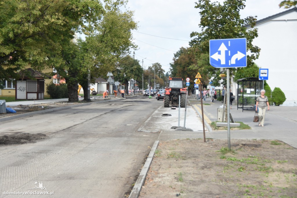 Prace remontowe na ulicy Kaliskiej