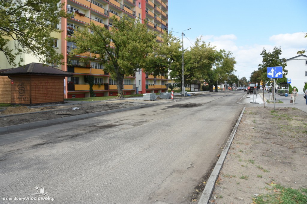 Prace remontowe na ulicy Kaliskiej