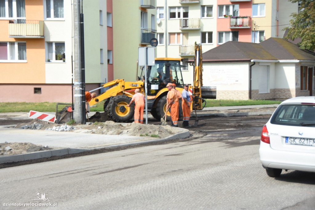 Prace remontowe na ulicy Kaliskiej