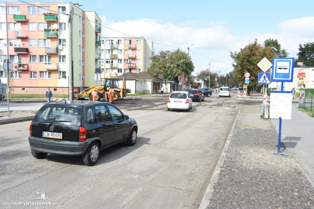 Prace remontowe na ulicy Kaliskiej