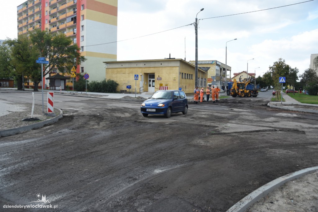 Prace remontowe na ulicy Kaliskiej