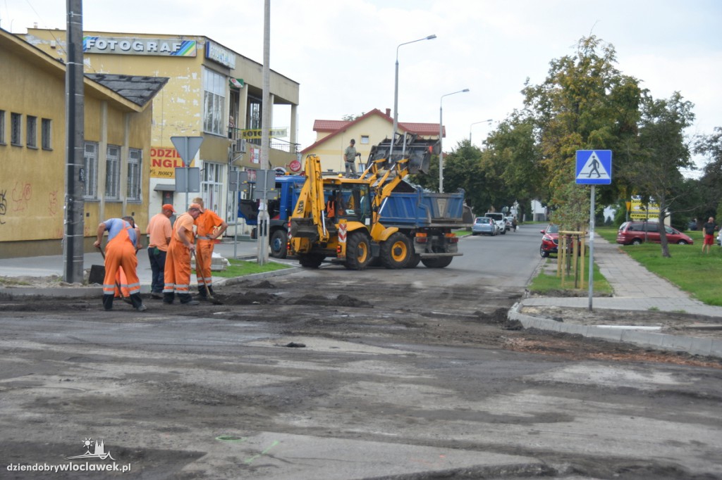 Prace remontowe na ulicy Kaliskiej