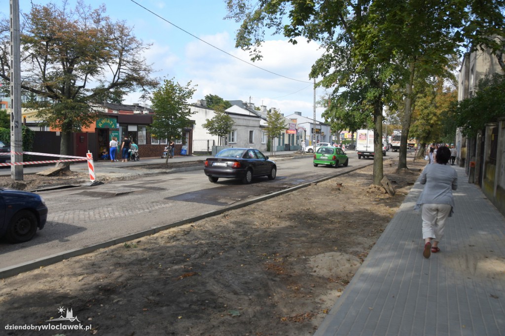 Prace remontowe na ulicy Kaliskiej
