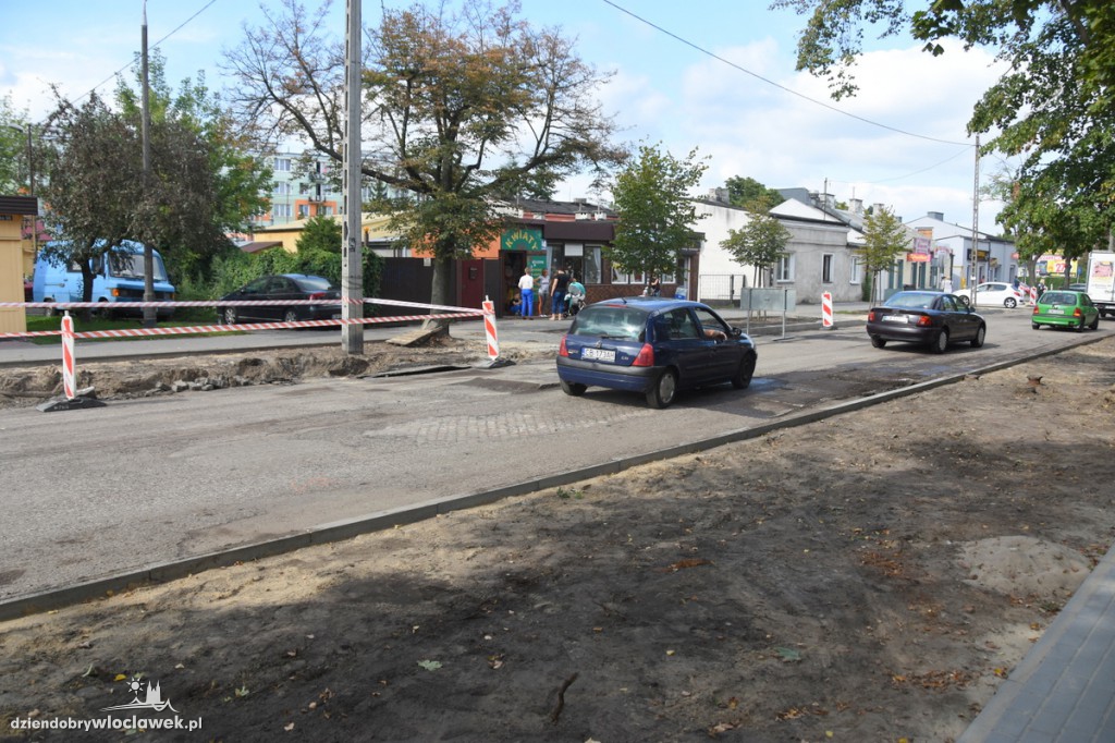 Prace remontowe na ulicy Kaliskiej