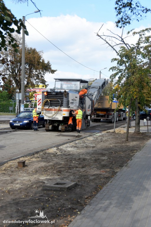 Prace remontowe na ulicy Kaliskiej