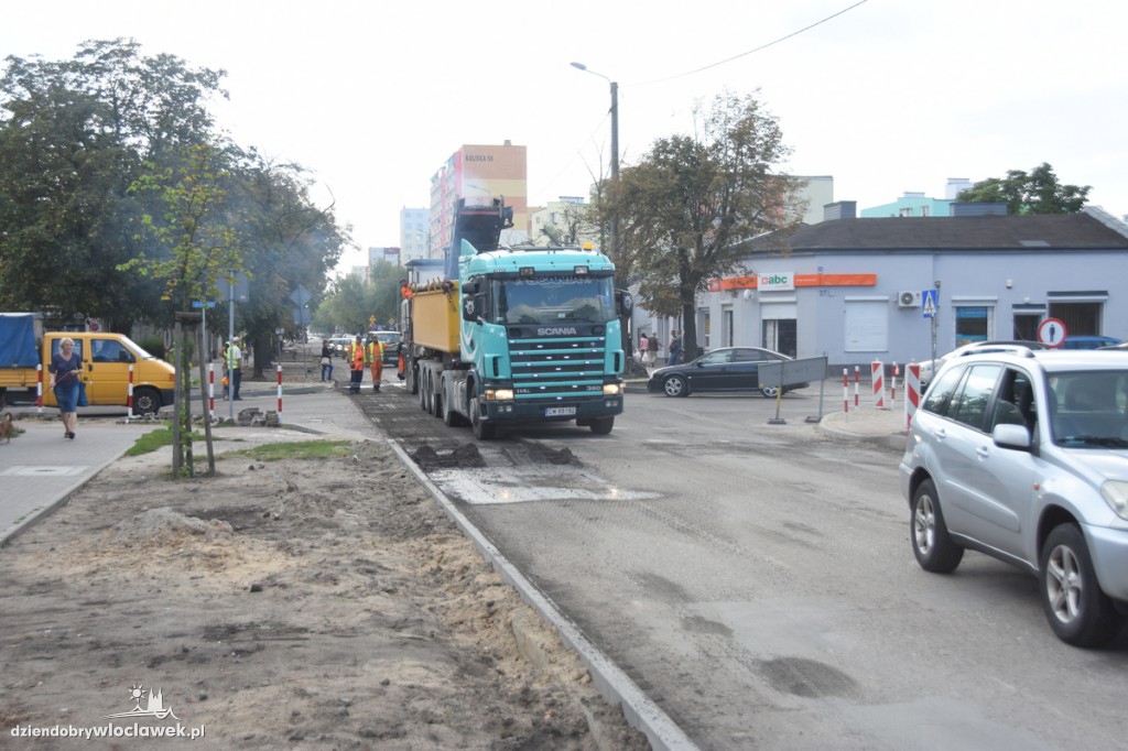 Prace remontowe na ulicy Kaliskiej
