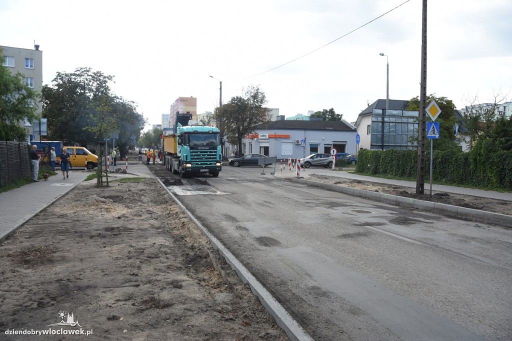 Prace remontowe na ulicy Kaliskiej