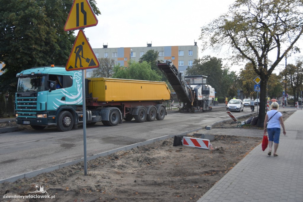 Prace remontowe na ulicy Kaliskiej