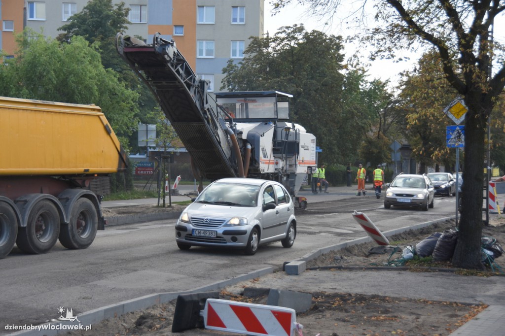 Prace remontowe na ulicy Kaliskiej