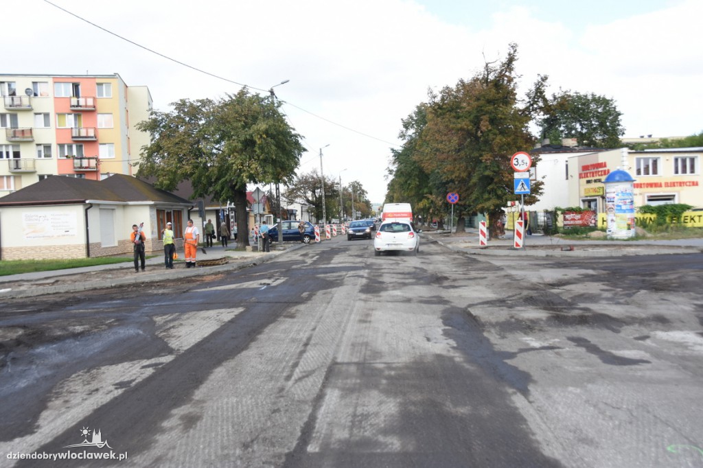 Prace remontowe na ulicy Kaliskiej