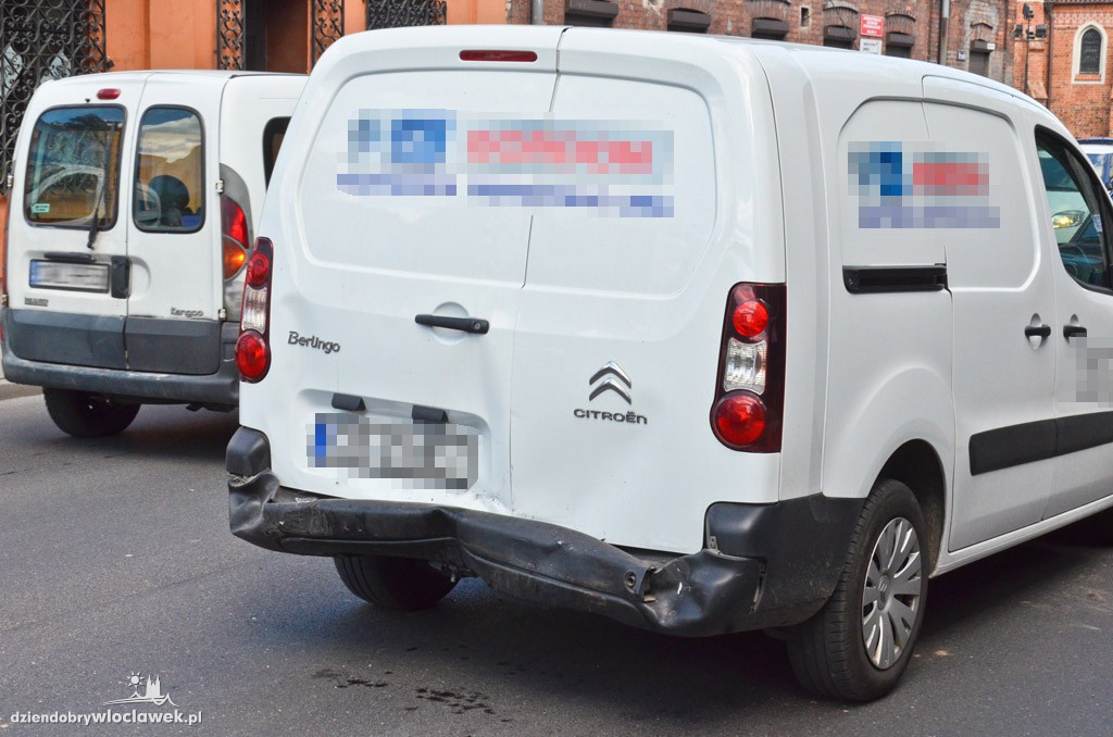 Kolizja i pościg za kierowcą na ul. Brzeskiej