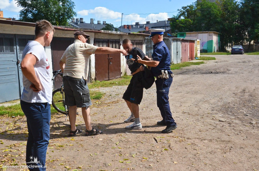 Kolizja i pościg za kierowcą na ul. Brzeskiej