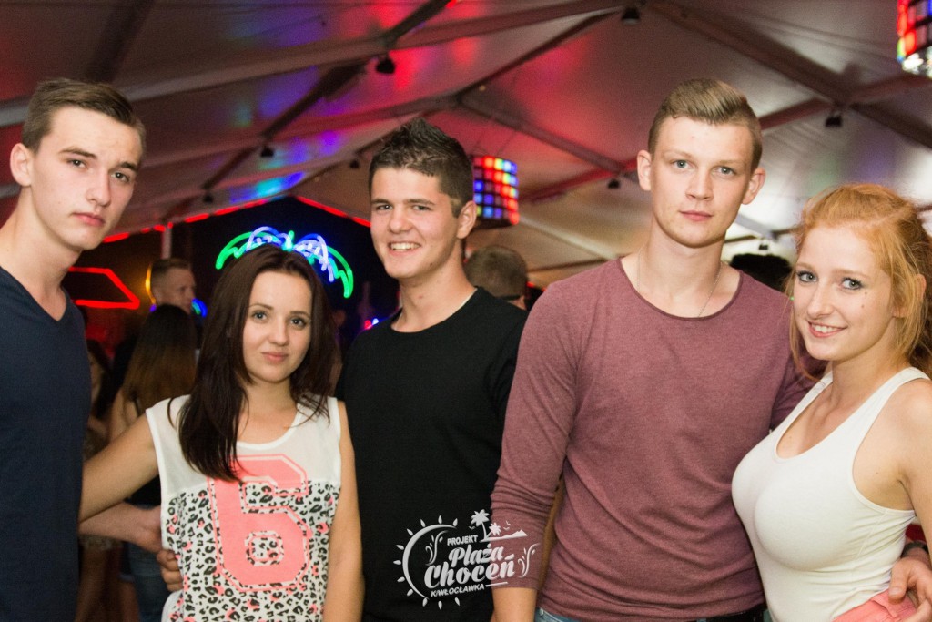 Clubbasse na plaży w Choceniu I