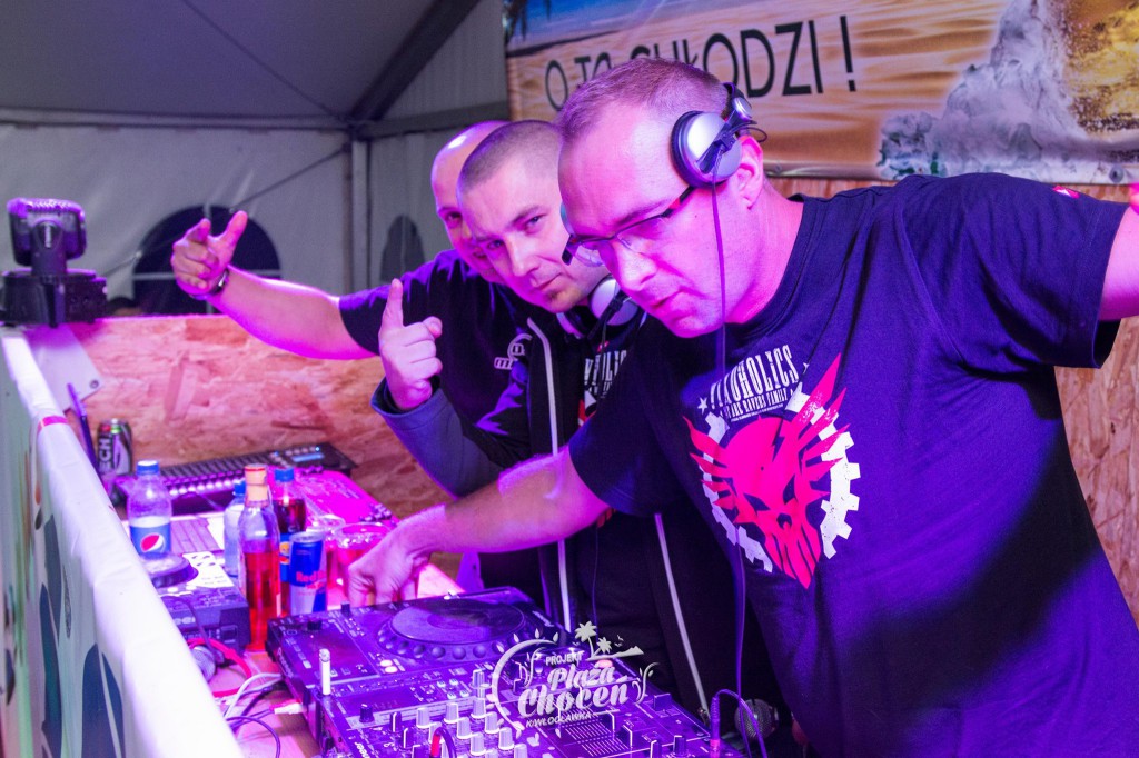 Clubbasse na plaży w Choceniu I