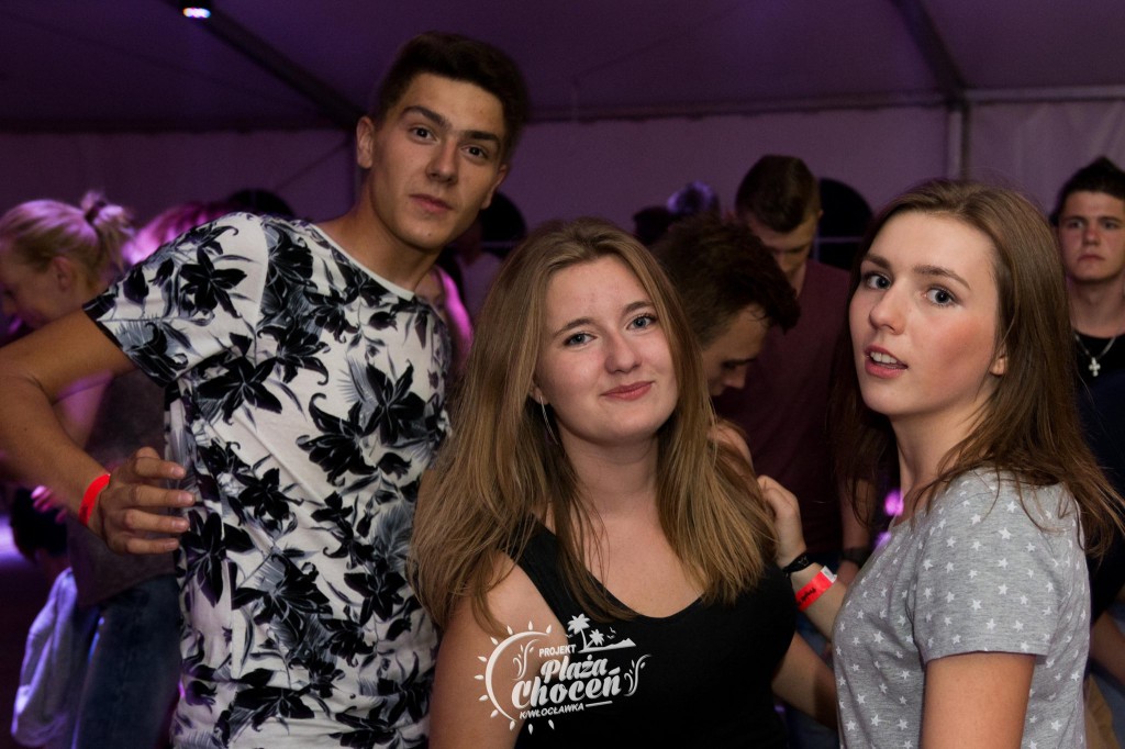 Clubbasse na plaży w Choceniu I
