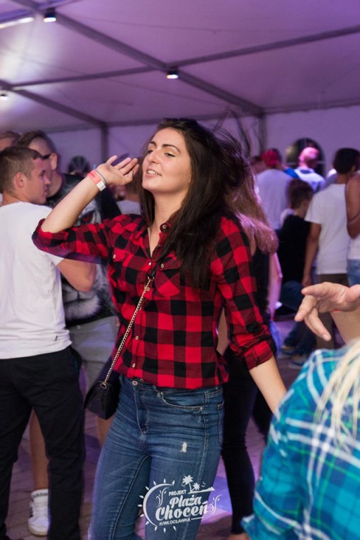 Clubbasse na plaży w Choceniu I