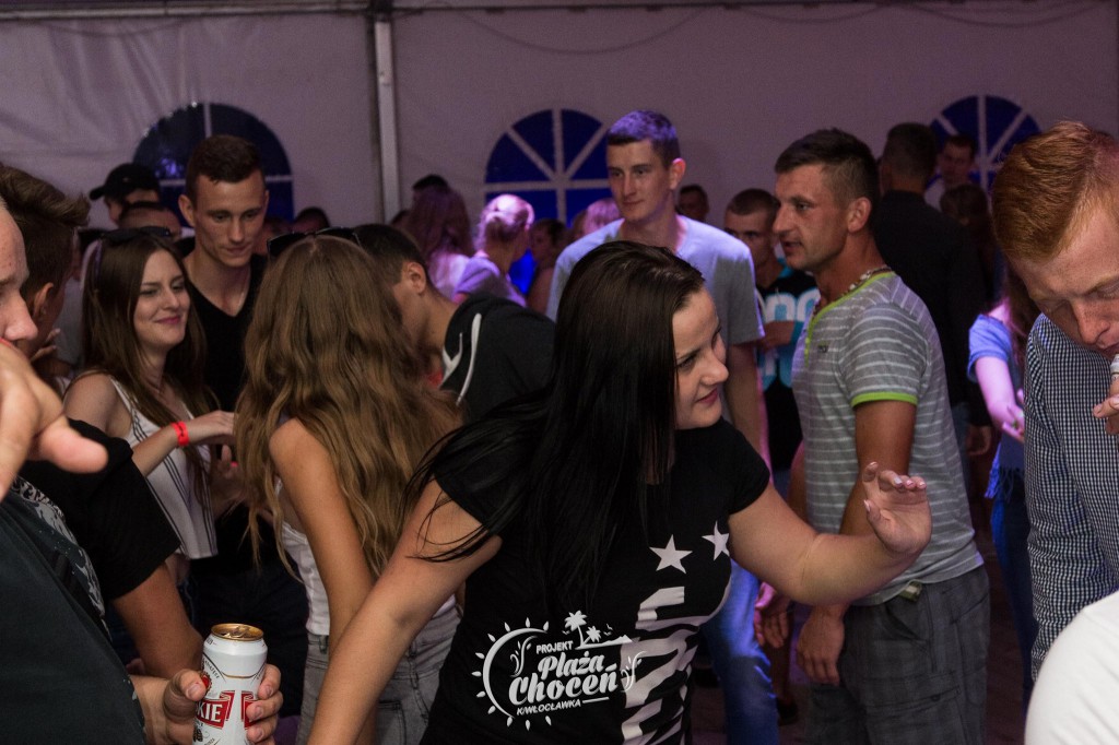 Clubbasse na plaży w Choceniu I
