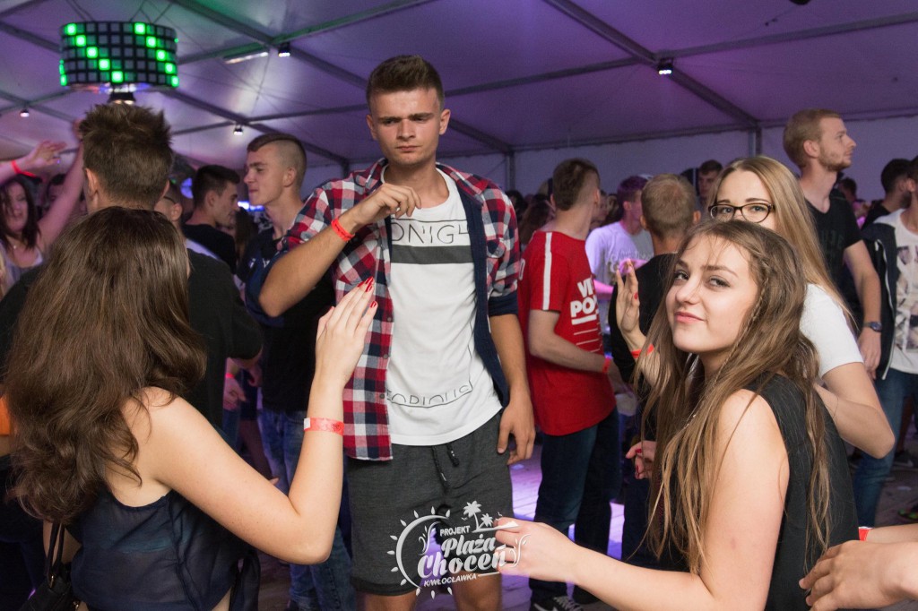 Clubbasse na plaży w Choceniu I