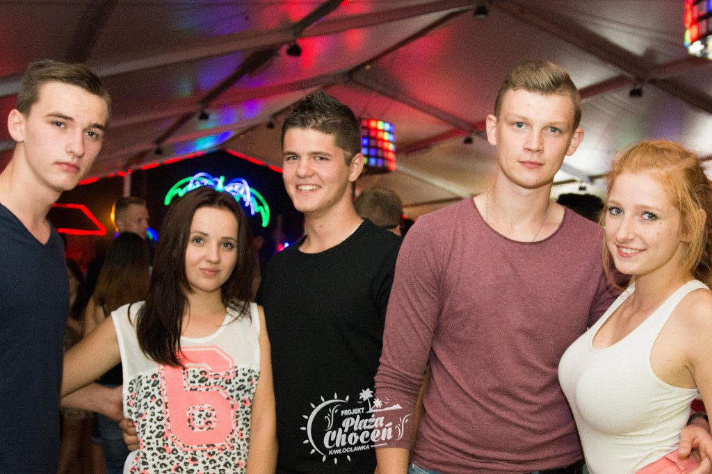 Clubbasse na plaży w Choceniu I