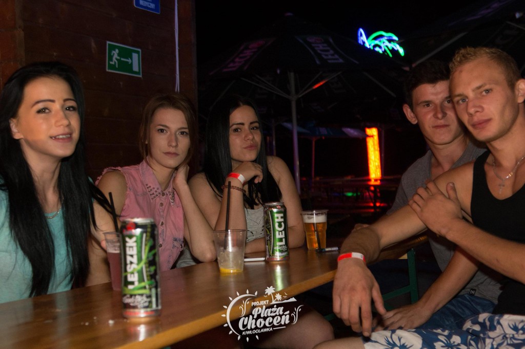 Clubbasse na plaży w Choceniu I