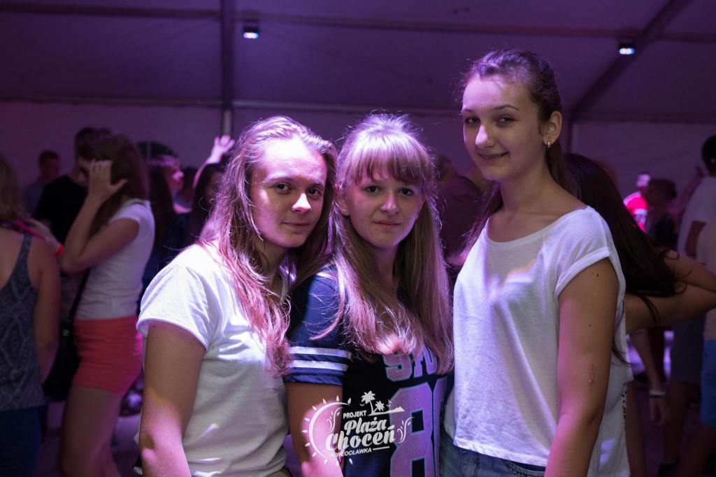 Clubbasse na plaży w Choceniu I