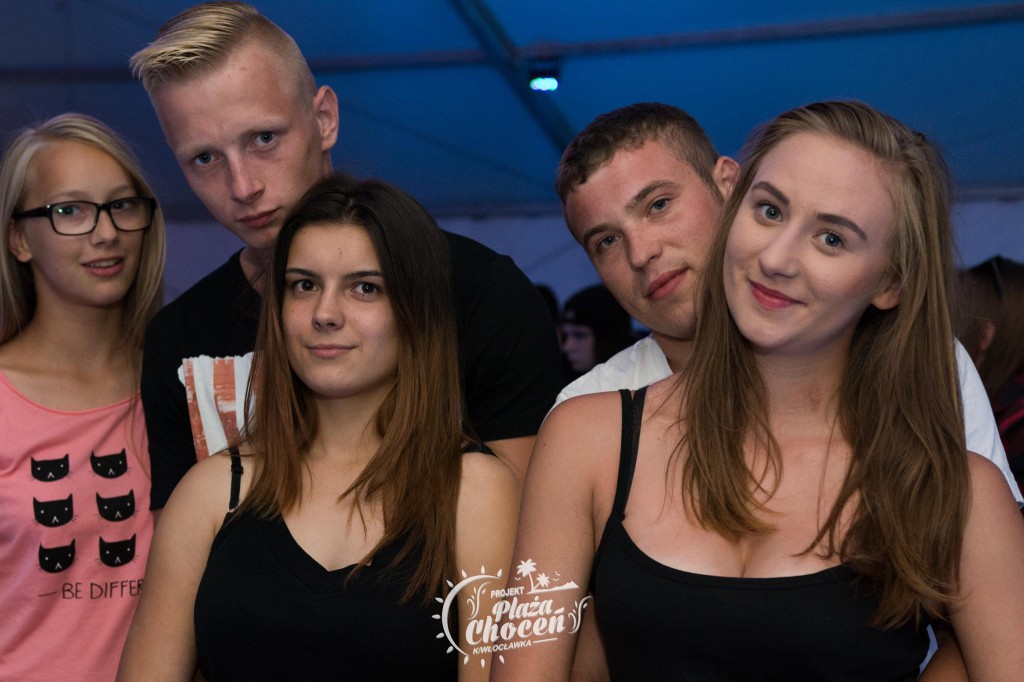 Clubbasse na plaży w Choceniu I