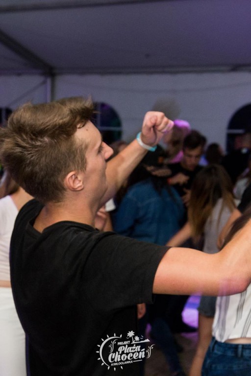Clubbasse na plaży w Choceniu I
