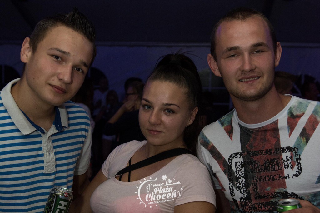 Clubbasse na plaży w Choceniu I
