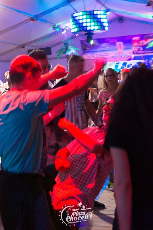 Clubbasse na plaży w Choceniu I