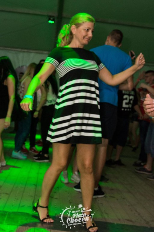 Clubbasse na plaży w Choceniu I