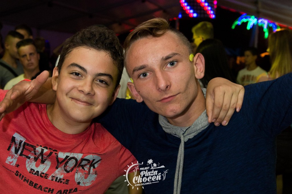 Clubbasse na plaży w Choceniu I