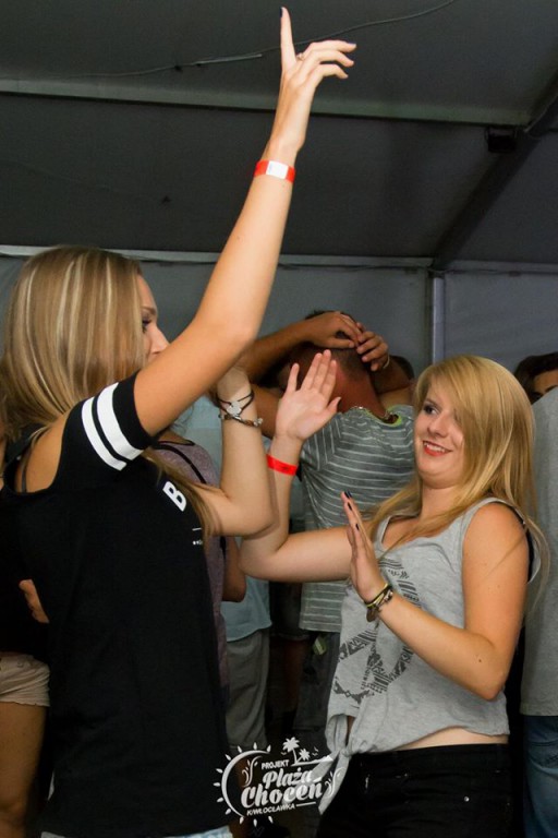 Clubbasse na plaży w Choceniu I