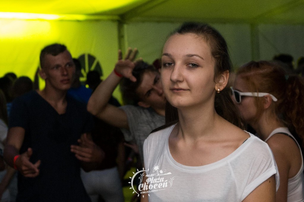 Clubbasse na plaży w Choceniu I