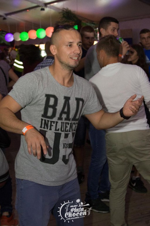 Clubbasse na plaży w Choceniu I
