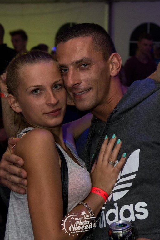 Clubbasse na plaży w Choceniu I