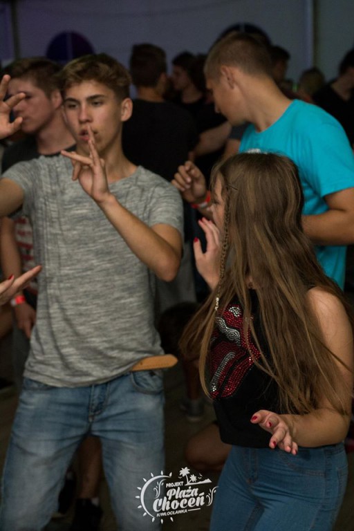 Clubbasse na plaży w Choceniu I