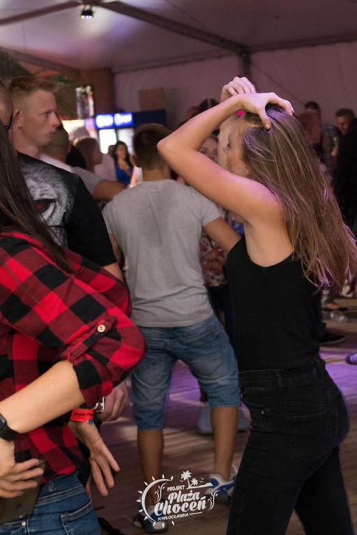 Clubbasse na plaży w Choceniu I