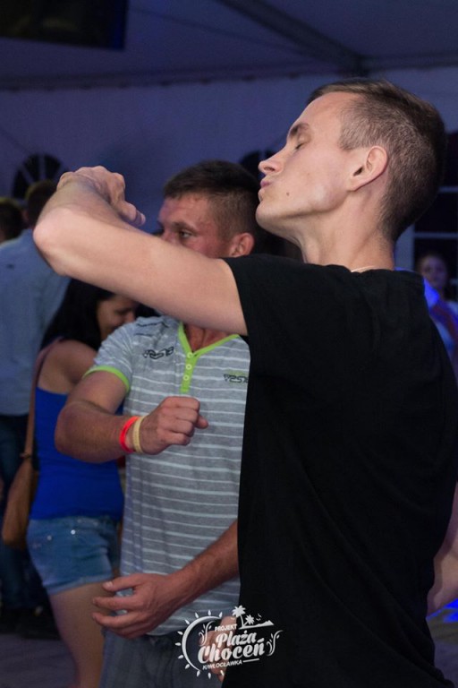 Clubbasse na plaży w Choceniu I