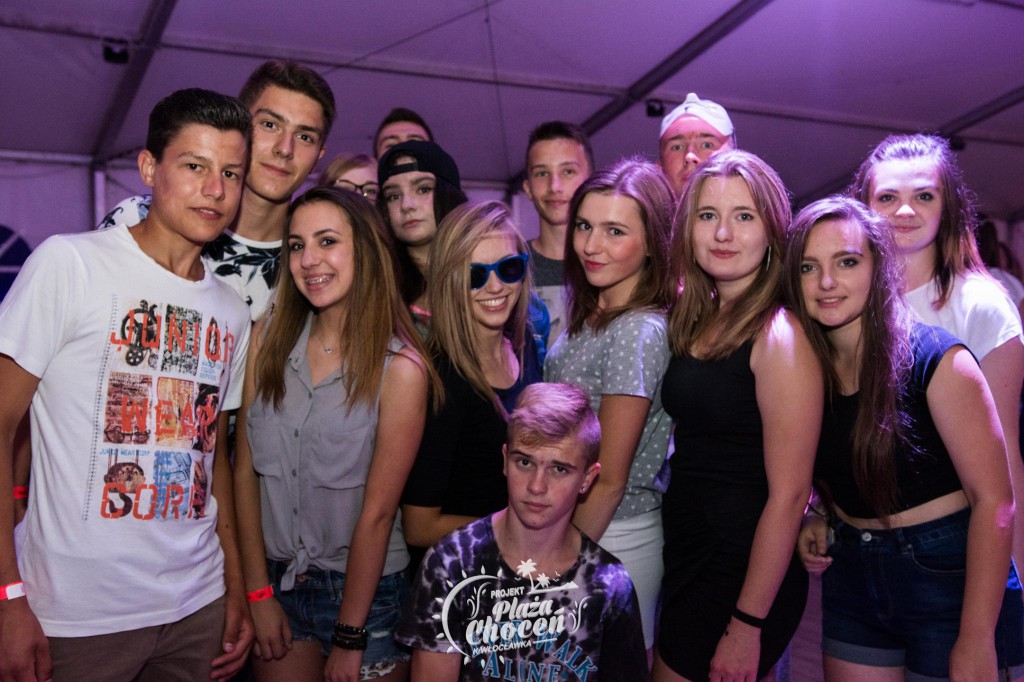 Clubbasse na plaży w Choceniu I