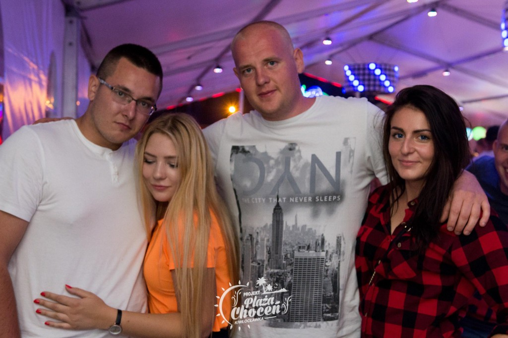 Clubbasse na plaży w Choceniu I