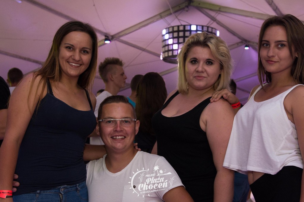 Clubbasse na plaży w Choceniu I