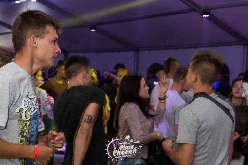 Clubbasse na plaży w Choceniu I