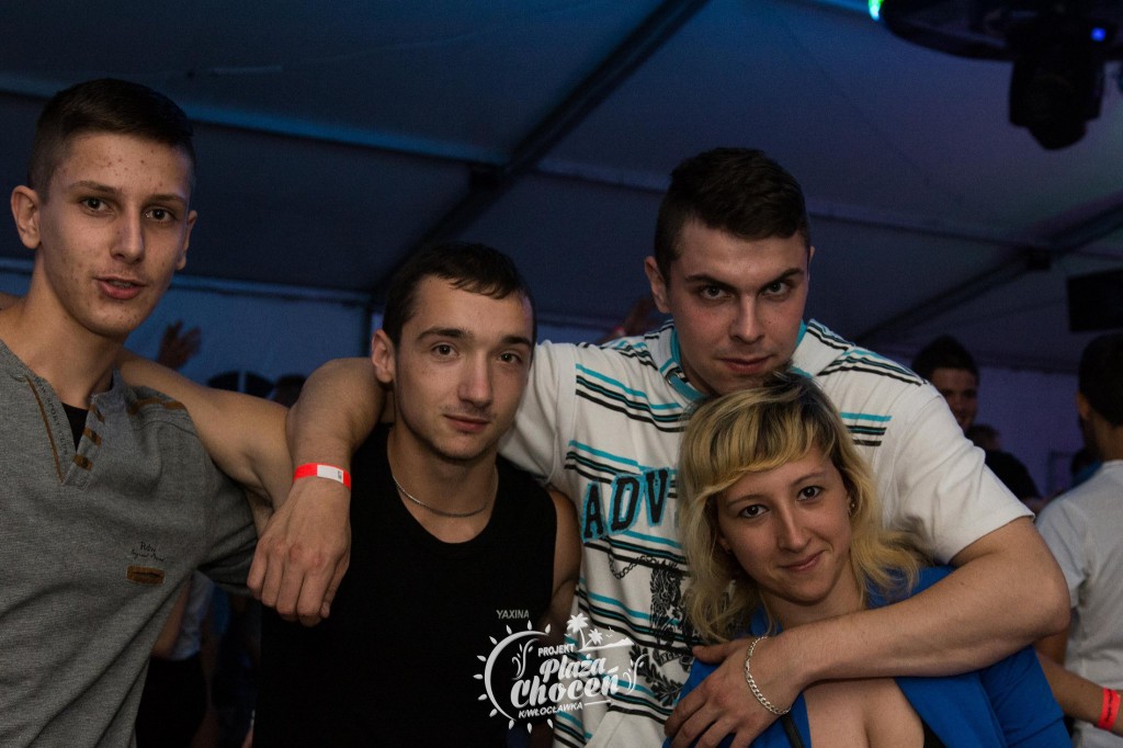 Clubbasse na plaży w Choceniu I