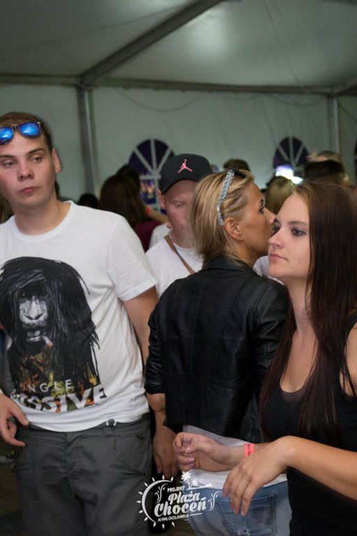 Clubbasse na plaży w Choceniu I