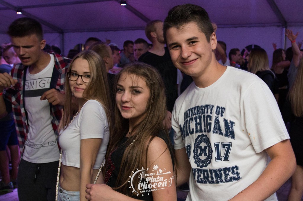 Clubbasse na plaży w Choceniu I