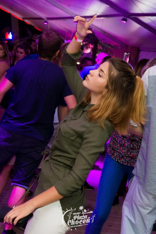 Clubbasse na plaży w Choceniu I