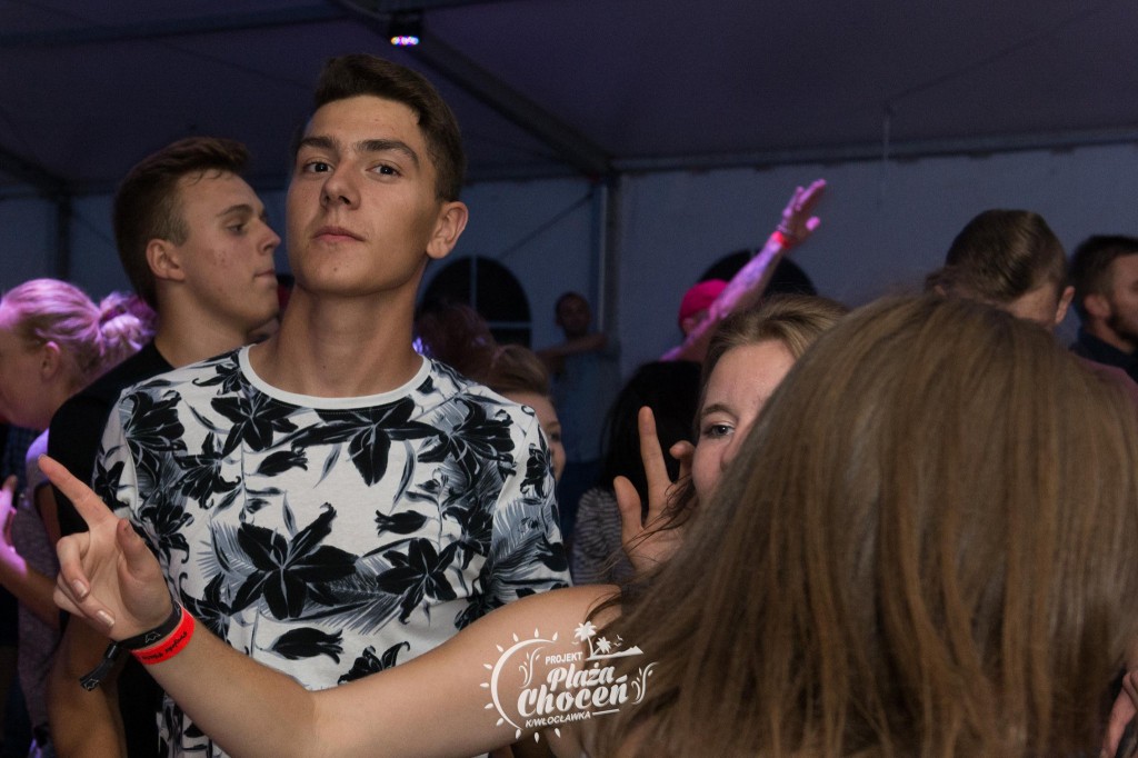 Clubbasse na plaży w Choceniu I