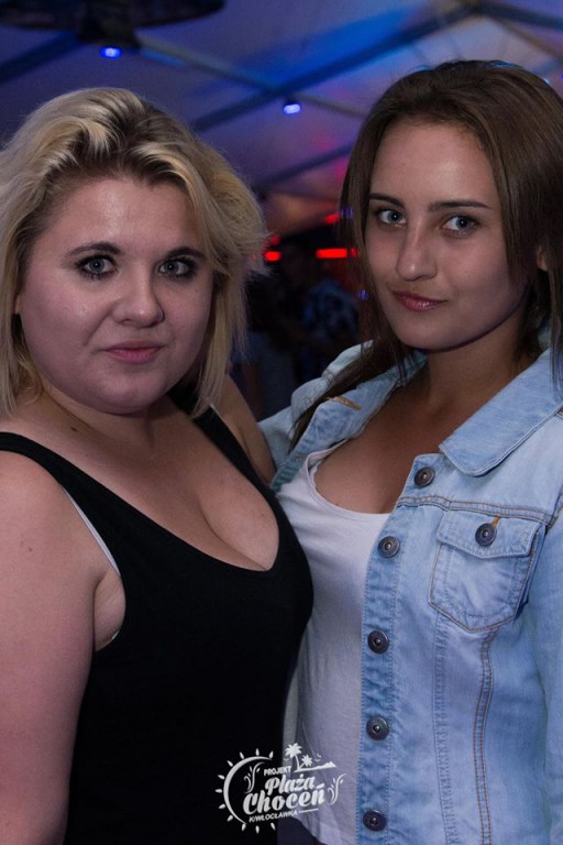 Clubbasse na plaży w Choceniu I