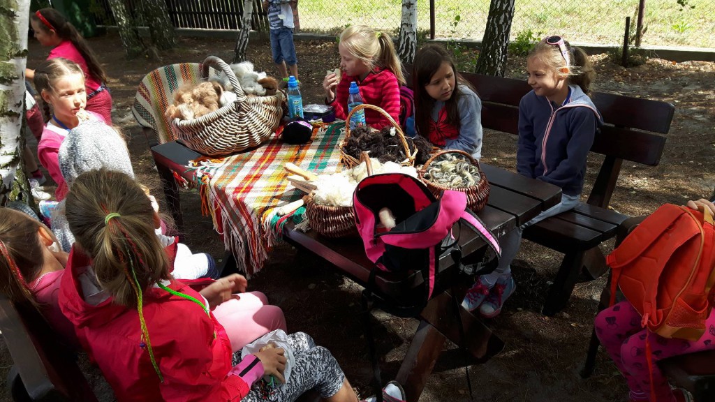 Półkolonie dla dzieci w klubie Łęg